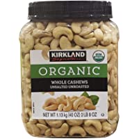 Los mejores  - Kirkland Signature - Anacardo orgánico sin sal Paquete de 3